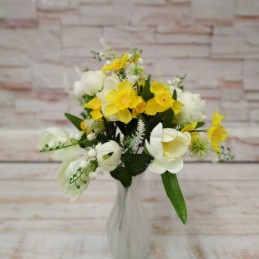 Kvety bielo-žlté