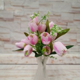 Ružové mini tulipány