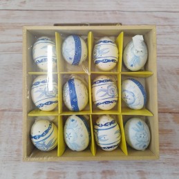 Maľované vajíčka 12 ks