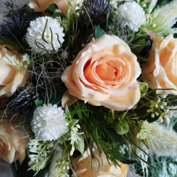 Kytica na hrob ruže