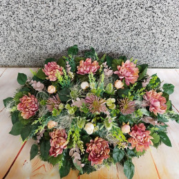 Ikebana na hrob