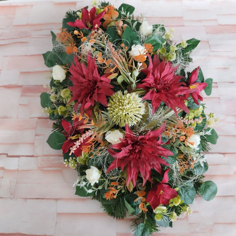 Ikebana na hrob