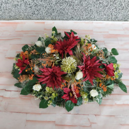 Ikebana červená