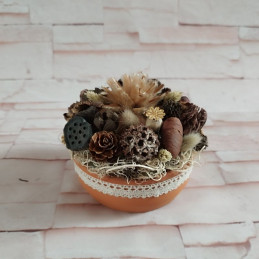 Dekorácia zo sušiny