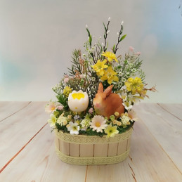 Dekorácia so zajačikom