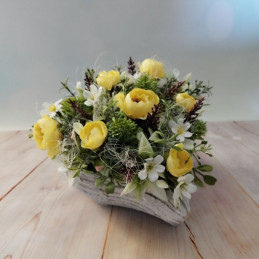 Náhrobná dekorácia srdiečko