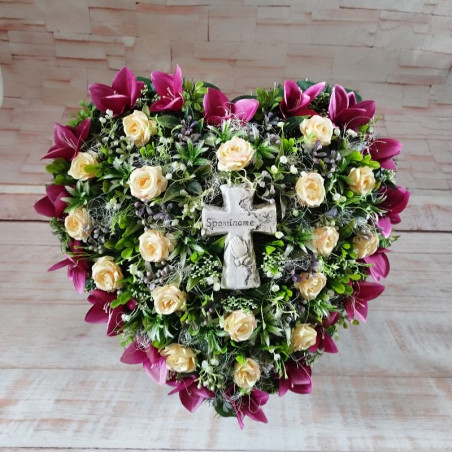 Veľké srdce na stojane