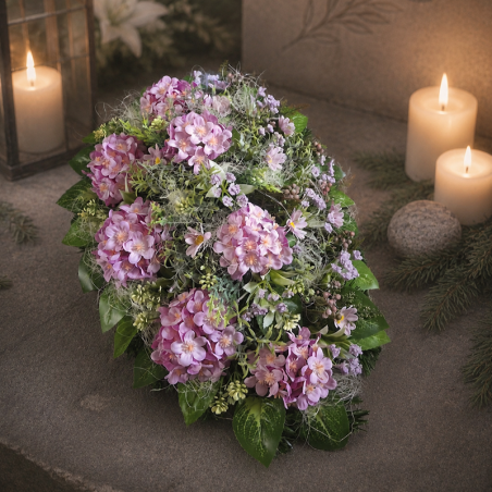 Ikebana na hrob