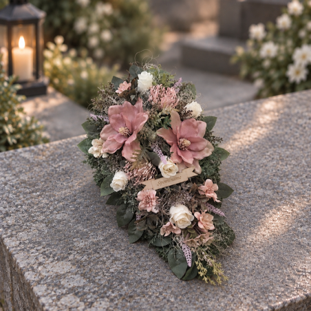 Ikebana na hrob